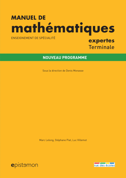 Manuel De Math Matiques Terminale Enseignement De Sp Cialit