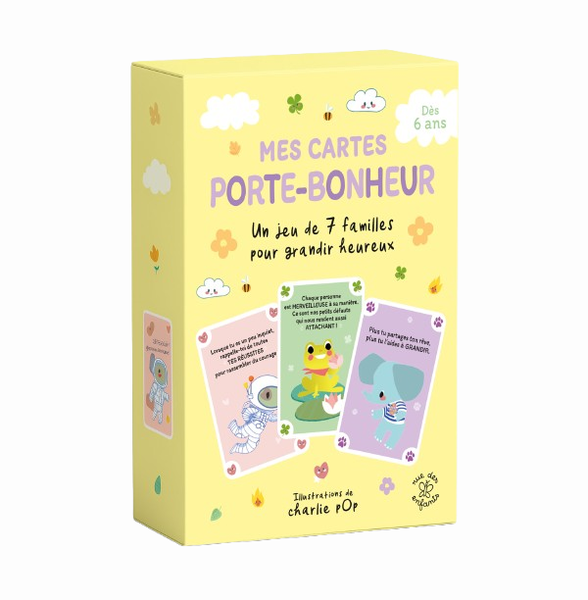 Mes cartes porte-bonheur - Un jeu de 7 familles pour grandir heureux, dès 6 ans