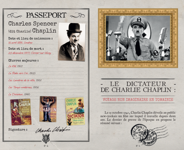  Les Carnets de l'art, Le Dictateur de Charlie Chaplin