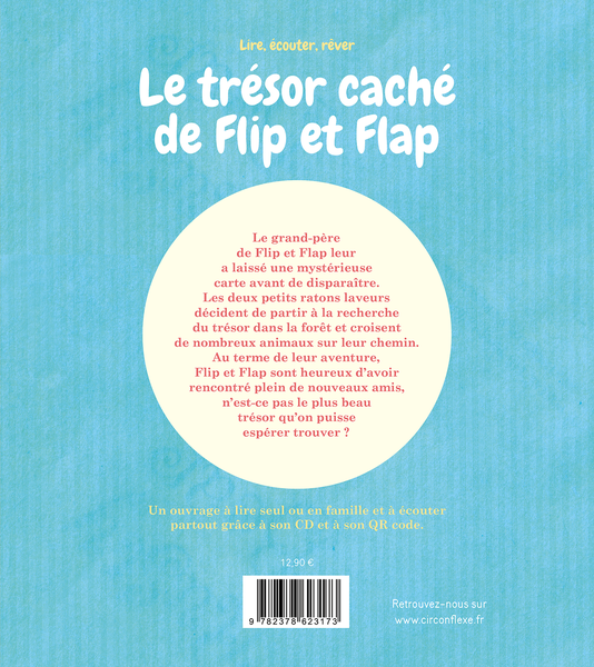  Le trésor caché de Flip et Flap (le livre + la version audio)