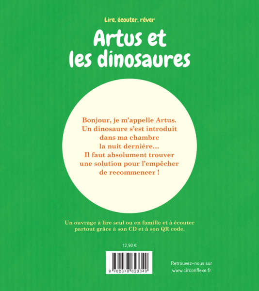  Artus et les dinosaures (le livre + la version audio)