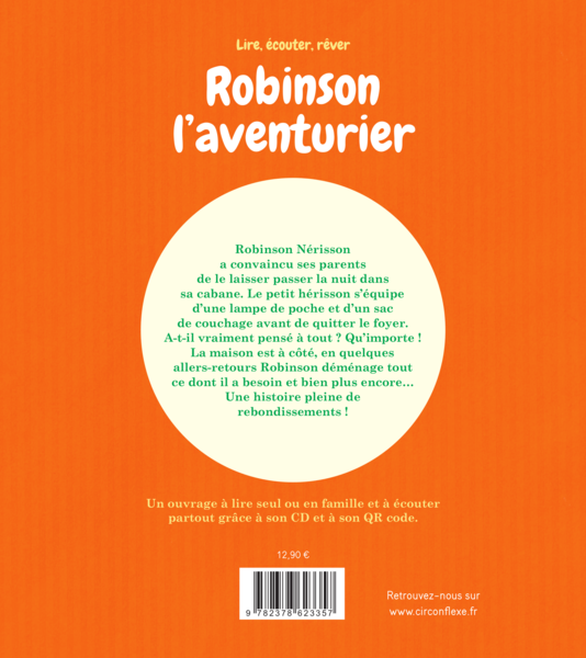  Robinson l'aventurier (le livre + la version audio)