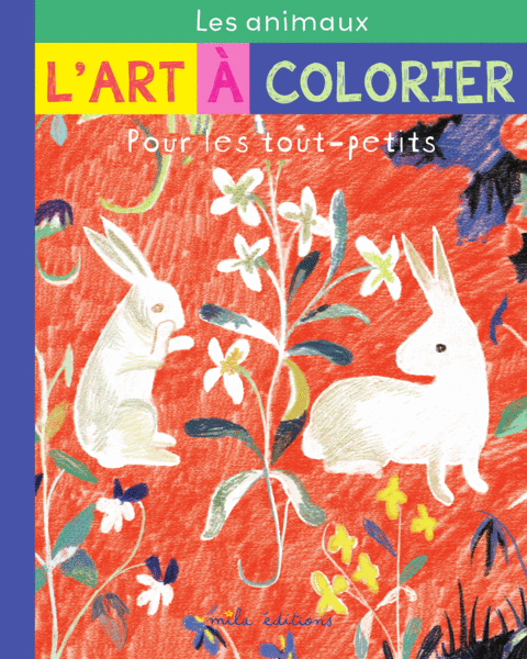 L'art à colorier pour les tout-petits : Les Animaux