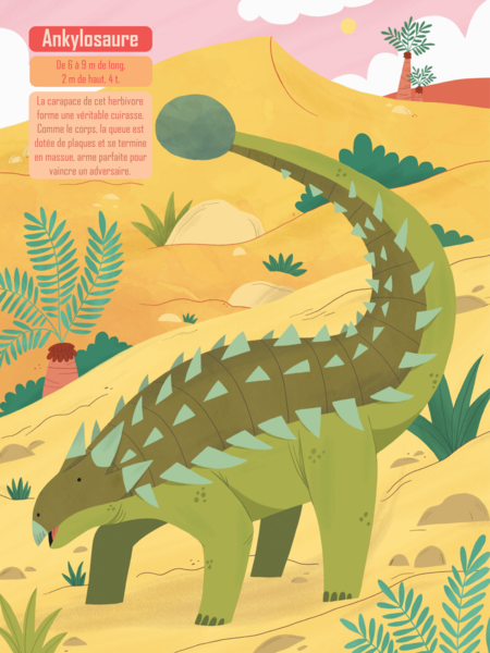  Mon cahier de coloriage : Les dinosaures