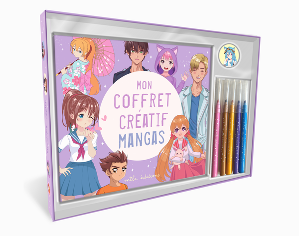 Mon coffret créatif - Mangas