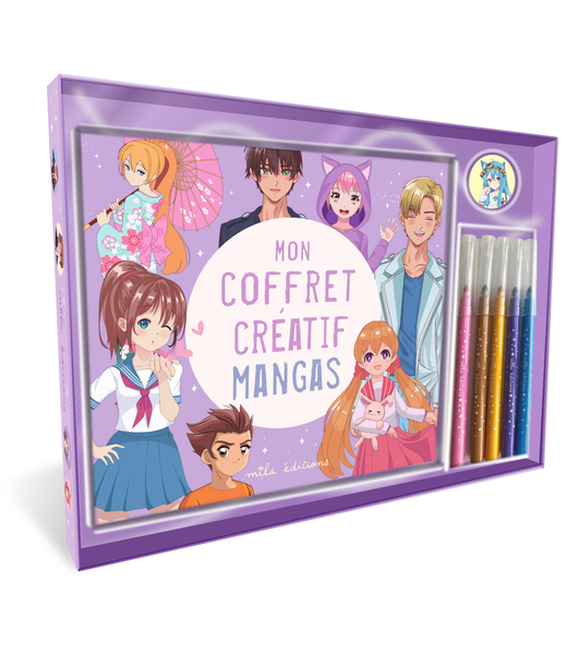 Mon coffret créatif - Mangas