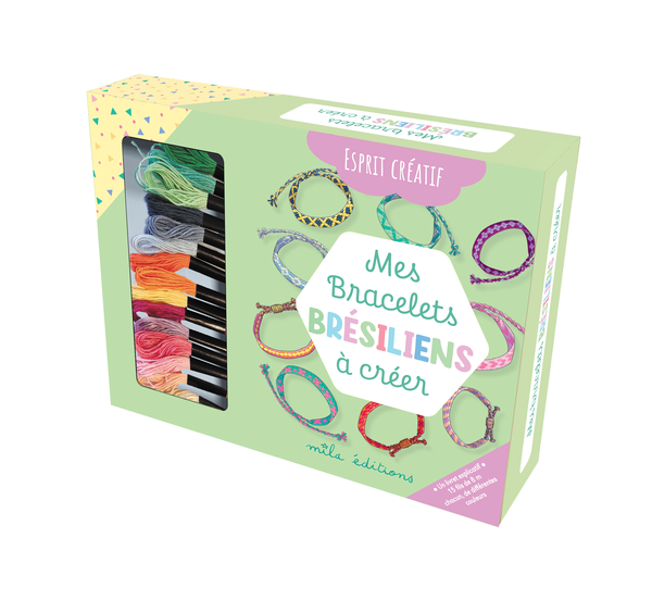 Mes bracelets brésiliens à créer (coffret)