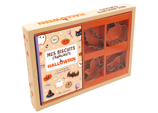 Coffret - Mes biscuits craquants - Halloween