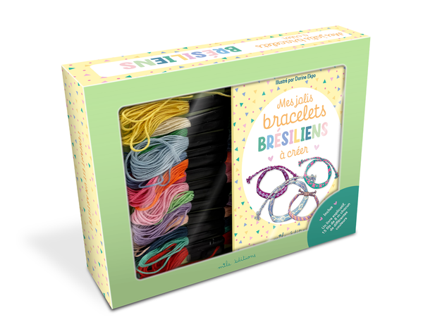 Mes bracelets brésiliens à créer (coffret)