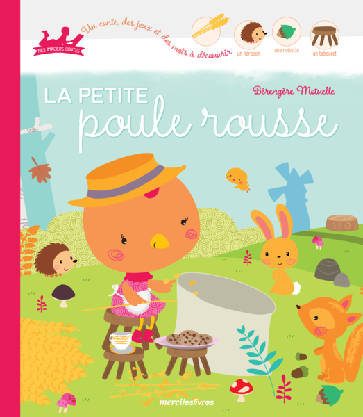 Mes imagiers contes : La Petite Poule rousse