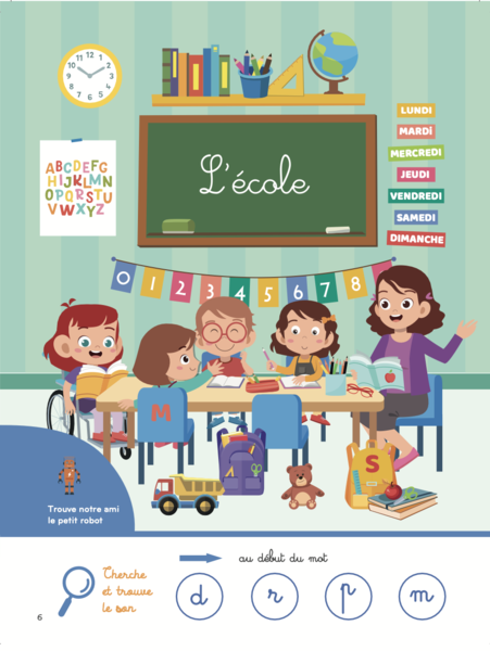  Cherche et Trouve Montessori - Les lettres et les syllabes