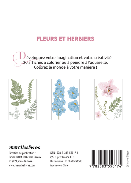  Mon carnet créatif - Fleurs et herbiers