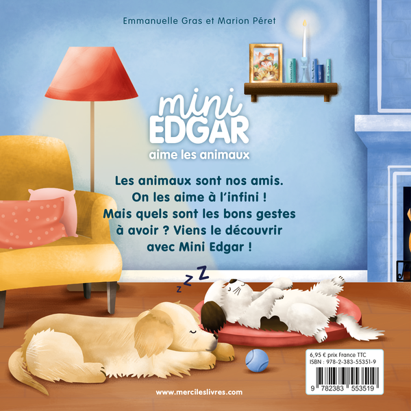  Mini Edgar aime les animaux