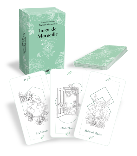  Tarot de Marseille - Jeu de cartes divinatoires