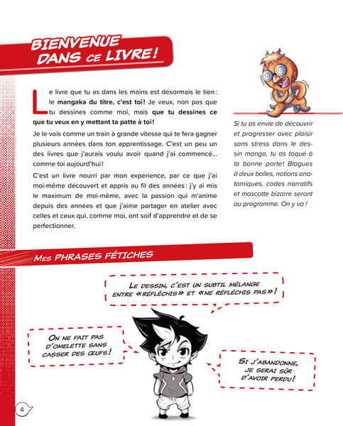  Kit de l'apprenti mangaka - Un manga à créer soi-même ! (coffret)