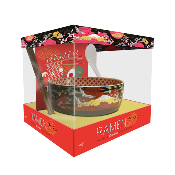 Coffret Ramen - Avec plus de 30 recettes de cuisine japonaise !