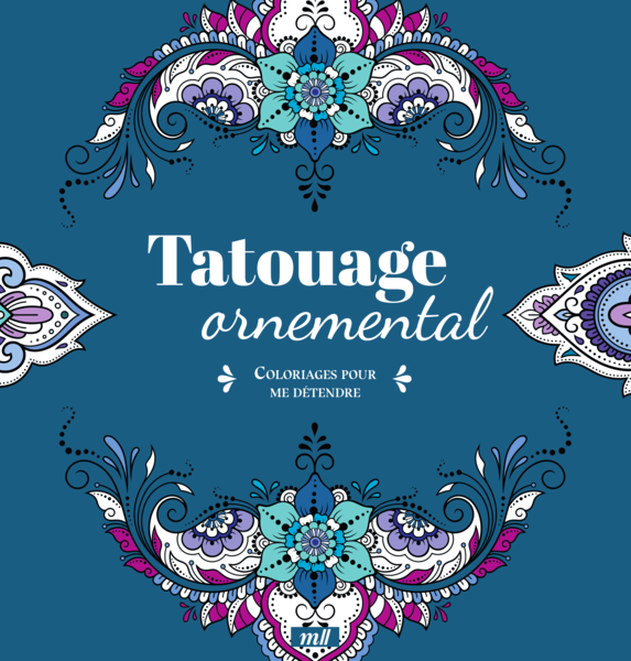 Tatouage ornemental - Coloriages pour me détendre