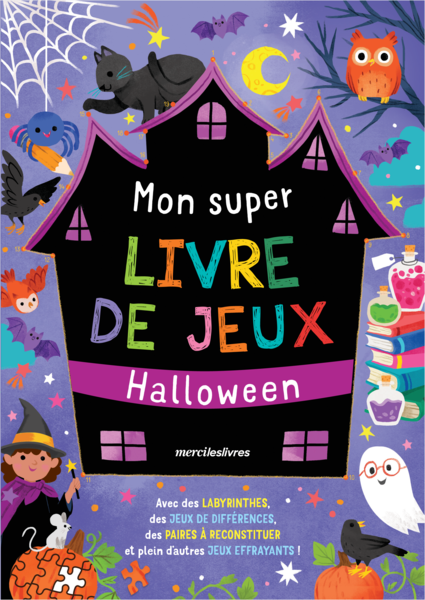 Mon super livre de jeux - Halloween