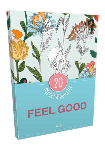 Feel good - 20 cartes à colorier