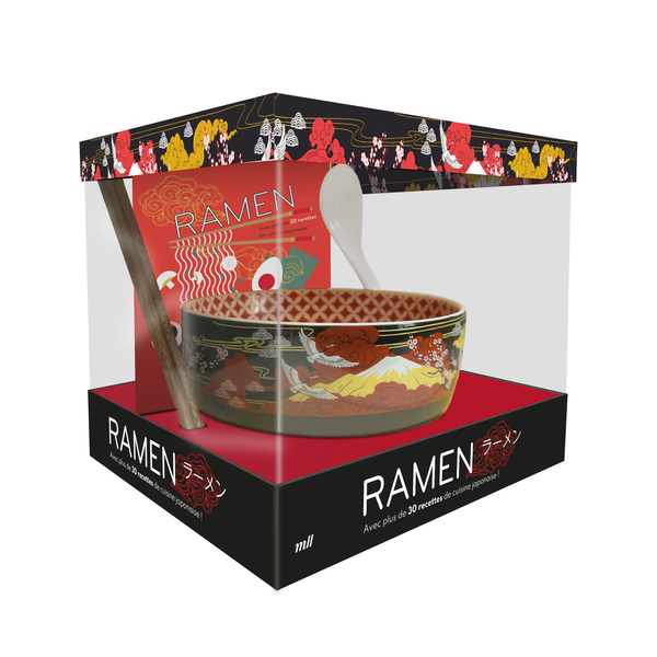 Coffret Ramen - Avec plus de 30 recettes de cuisine japonaise !