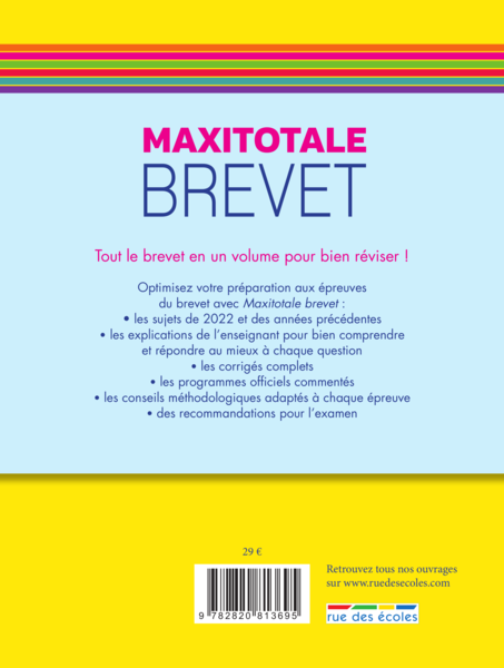  MaxiTotale 2023 - Brevet 3e