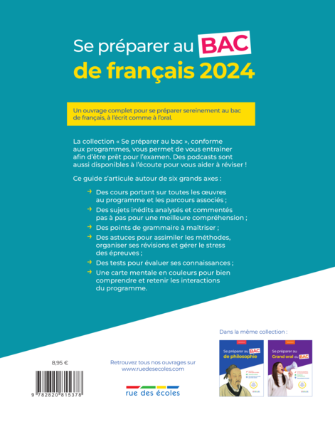  Se préparer au bac de français 2024 - Première