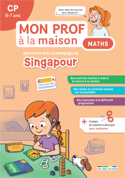 Mon prof à la maison Maths - Singapour CP