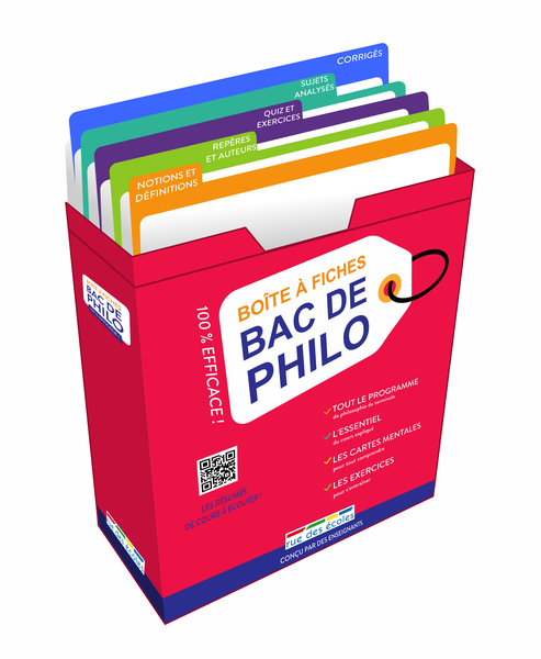 Boîte à fiches Bac - Philosophie