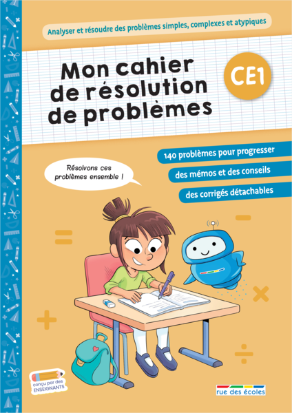 Mon cahier de résolution de problèmes CE1