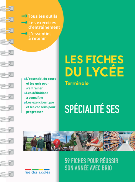 Les Fiches du lycée - Terminale - Spécialité SES