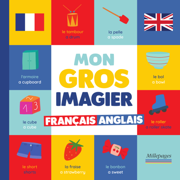 Mon Gros Imagier Fran Ais Anglais Millepages