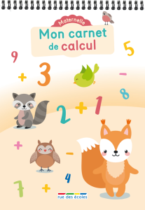 Mon carnet de calcul - Maternelle