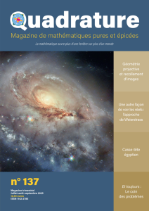 Quadrature n° 137