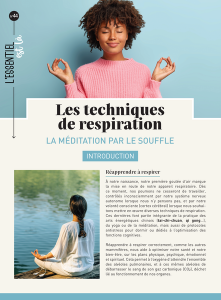 Les techniques de respiration (dépliant)