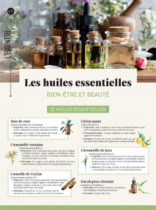 Les huiles essentielles (dépliant)