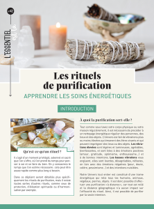 Les rituels de purification (dépliant)