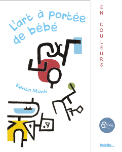 L'art à portée de bébé, en couleurs (livre-accordéon)
