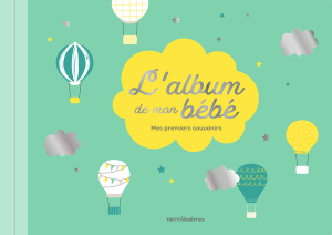 Mon album de bébé - Édition collector