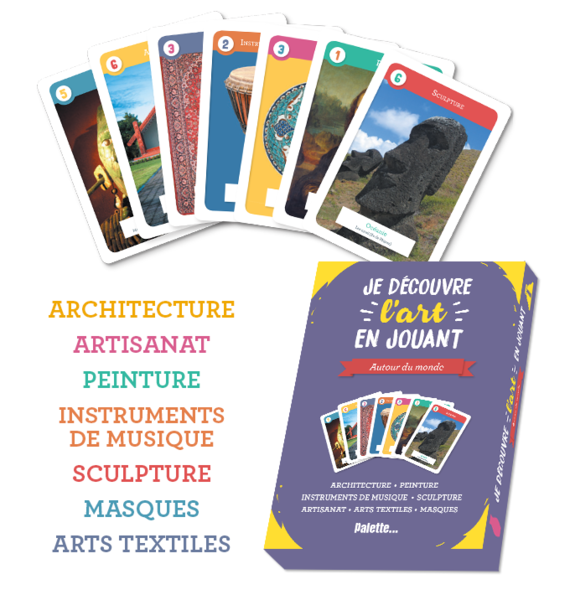 Je découvre l'art en jouant - Autour du monde