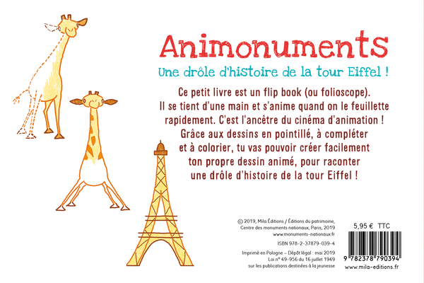  Animonuments, une drôle d'histoire de la tour Eiffel !