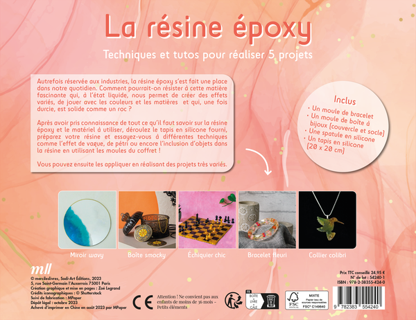 Maîtrisez la Résine Époxy : Le Guide Complet du Débutant à l'Expert  (ebook), Séverine