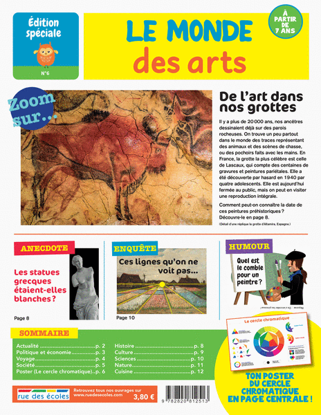Édition spéciale n°6 - Le monde des arts, à partir de 7 ans