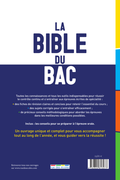  La Bible du Bac, Édition 2022