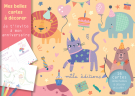 Mes belles cartes à décorer - Je t'invite à mon anniversaire