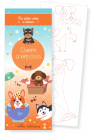 Chiens craquants - Mes petites cartes à colorier