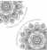 Mandalas et mantras à méditer - Coloriages pour me détendre