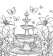 Jardins rêvés - Version Collector - Coloriages pour me détendre
