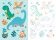 Mon beau carnet de coloriage : Dinosaures